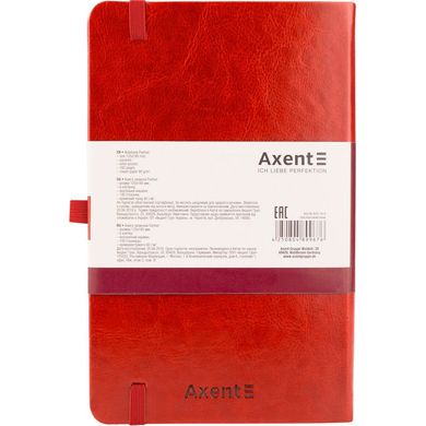 Книга записная Axent Partner Lux 8202, A5-, 125x195 мм, 96 листов, клетка, твердая обложка