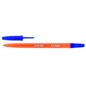 Ручка шариковая Economix RANGE Е10138-02, синяя