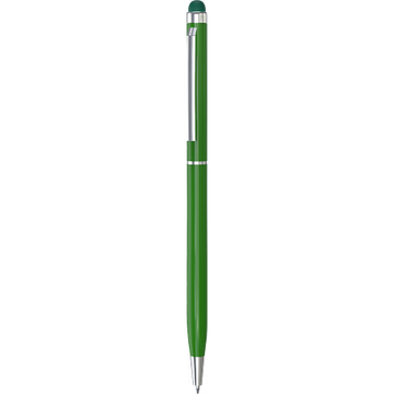 Ручка кулькова металева зі стилусом KENO