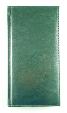 Алфавитная книга с регистрами 95 х 185 мм Бриск ЗВ-47 Sarif зеленый