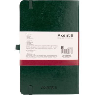 Книга записна Axent Partner Lux 8202, A5-, 125x195 мм, 96 аркушів, клітинка, тверда обкладинка