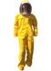 Комбинезон пчеловода с защитной маской Евро FBG-1505 желтый (пчелы) Пакистан размер L