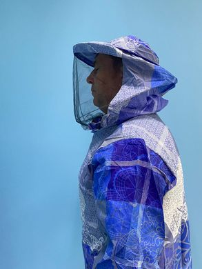 Куртка пчеловода, поликотон, со съемной классической маской, 50 размер