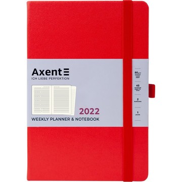 Еженедельник 2022 Axent Prime Strong 8507, A5, 145x210 мм