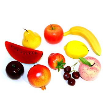Пенопластовый набор муляжей фрукты, 10 штук
