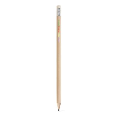 Олівець простий під лого з ластиком