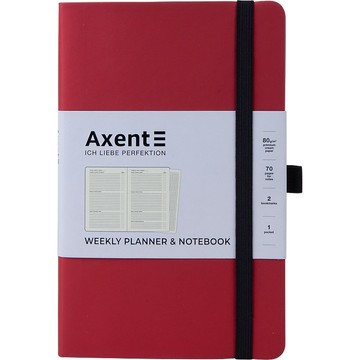 Еженедельник недатированный Axent Partner Soft 8601, A5-, 125x195 мм, 96 листов