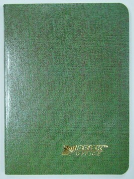 Книга записна А6 Бріск ЗВ-64, 96 аркушів, обкладинка твердий картон (клітинка)