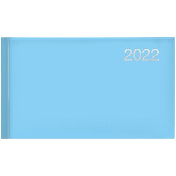 Еженедельник датированный 2022 BRUNNEN карманный Miradur trend голубой