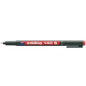 Маркер для проекционных пленок Edding Permanent ОНР e-140 S 0,3 мм красный