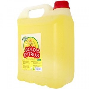 Средство для мытья посуды GOLD Cytrus 5 литров, в ассортименте