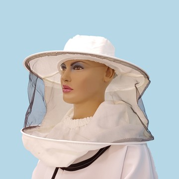 Маска пчеловода хлопок, белая, классическая, Турция