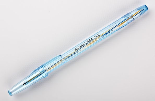 Ручка масляная BRASSER 800/24-3-0101 0,7 мм, пластик, синяя