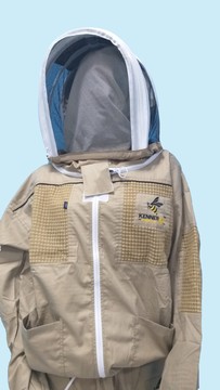 Куртка пчеловода, вентиляция, евромаска, хлопок, размер 4XL