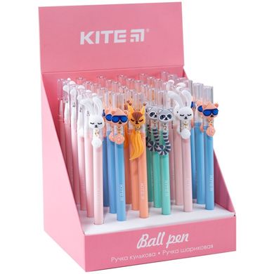 Ручка шариковая Kite Funny tails K20-353, синяя (упаковка 36 штук)