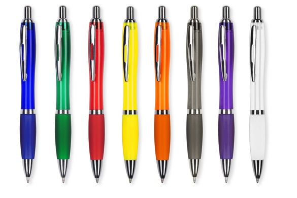 Авторучка пластиковая Viva Pens Slim Color