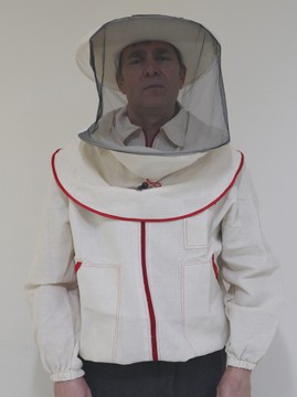 Куртка бджоляра (бавовна) з маскою, розмір 50-52