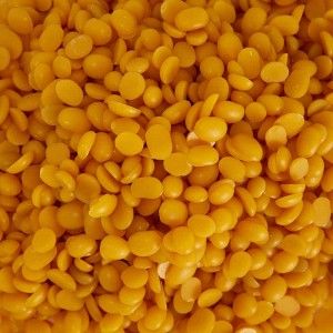 Віск бджолиний, гранульований (уп.-500 г)  "Жовтий"