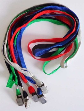 Шнурок для беджей D002, 1 шт, цвета в ассортименте