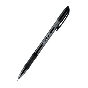 Ручка масляная AXENT Flow 0,5мм, черная