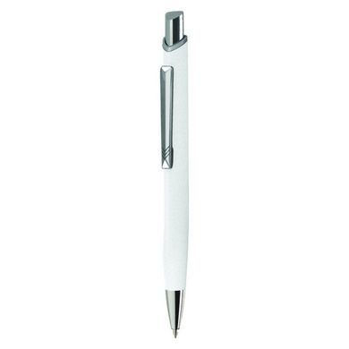 Ручка шариковая металлическая Prestige KOBI LUX с прорезиненым покрытием
