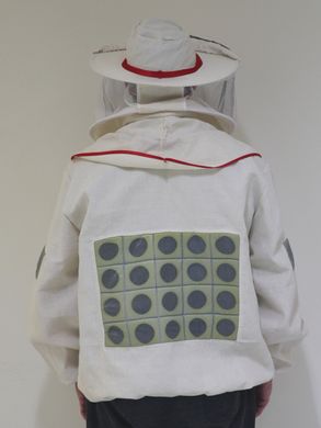 Куртка бджоляра з маскою, з вентиляцією, розмір 58-60