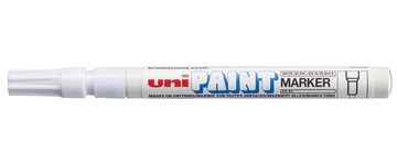 Маркер перманентный Uni Paint PX-21 0,8-1,2мм овальный, белый