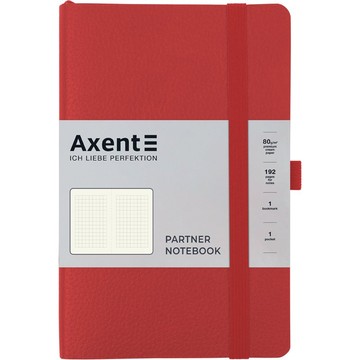 Книга записна Axent Partner Soft Skin 8616, A5-, 125x195 мм, 96 аркушів, клітинка, гнучка обкладинка