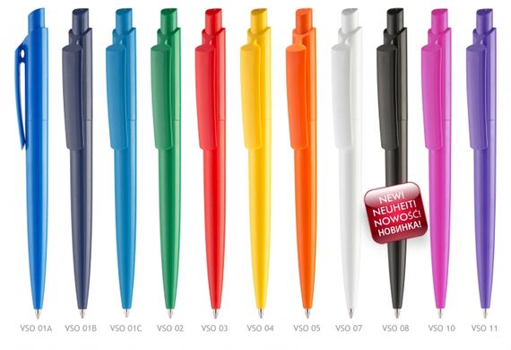 Авторучка пластикова Viva Pens Vini Solid