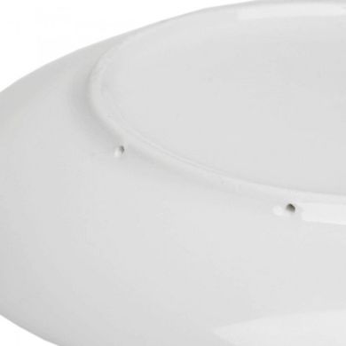 Настенная тарелка под логотип 20 см, белая