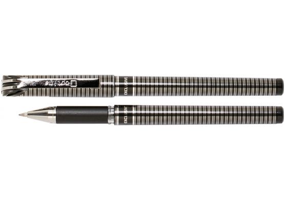 Ручка гелевая OPTIMA EXCLUSIVE 0,5 мм, пишет черным