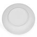 Настенная тарелка под логотип 20 см, белая 3