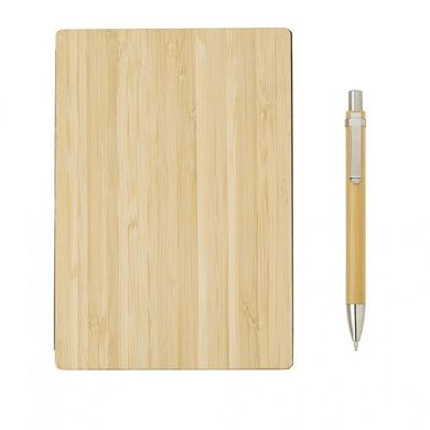 Еко-блокнот з ручкою бамбук 95934411
