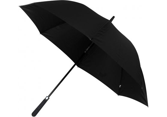 Зонт-трость полуавтомат STYLE под лого, черный
