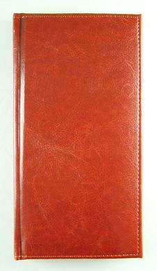 Алфавитная книга с регистрами 95 х 185 мм Бриск ЗВ-47 Sarif красно-коричневый