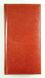 Алфавитная книга с регистрами 95 х 185 мм Бриск ЗВ-47 Sarif красно-коричневый 1