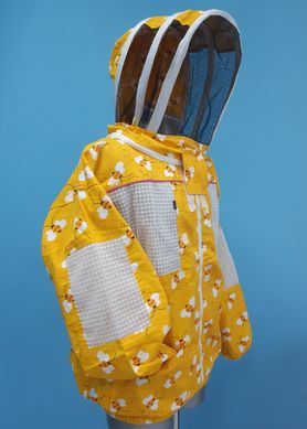 Куртка бджоляра, з вентиляцією, з євромаскою, бавовна, Пакистан