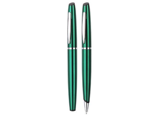 Набор VESA SET (авторучка + капилярная ручка) металлические без/футляра, зеленый