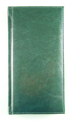 Алфавитная книга с регистрами 95 х 185 мм Бриск ЗВ-47 Sarif зеленый