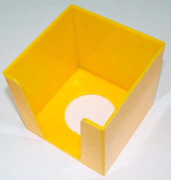 Куб для бумаг 90*90*90мм, желтый 80735