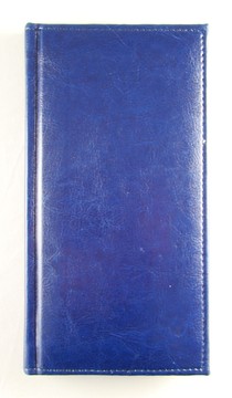 Алфавитная книга с регистрами 95 х 185 мм Бриск ЗВ-47 Sarif синий
