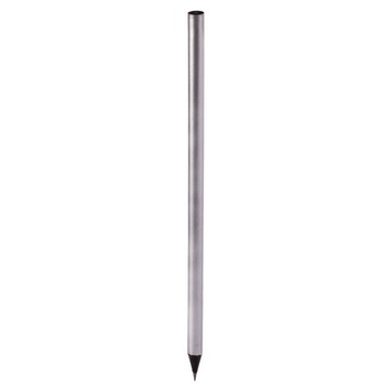 Олівець простий під лого, заточений, без гумки, чорне дерево V1665