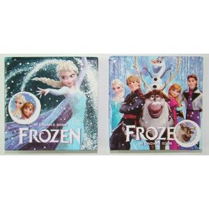 Бумага для заметок в ламинированной картонной обложке Frozen "Холодное сердце ", 70 листов