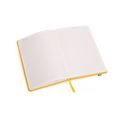 Записная книжка А5, Soft, желтая