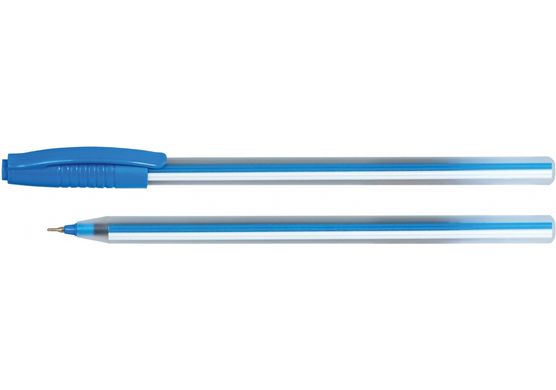 Ручка масляная Economix E10196 LINE 0.7 мм синяя