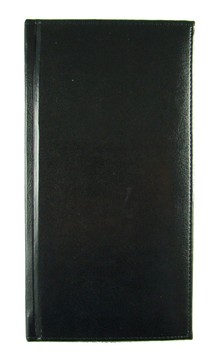 Алфавитная книга с регистрами 95 х 185 мм Бриск ЗВ-47 Sarif черный