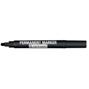 Маркер перманентный Centropen 8510, 2,5 мм, черный