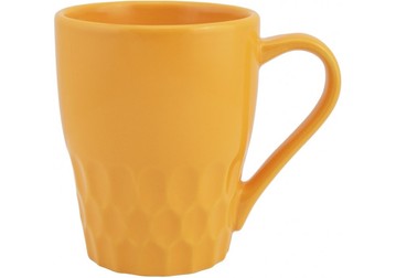 Чашка керамічна Economix promo CASSANDRA, жовта