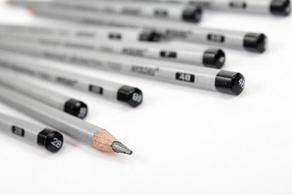Набор карандашей графитных MARCO Raffine 7000-6CB (2H,H,HB,B,2B,3B) (6 шт)