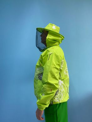 Куртка пчеловода, поликотон, со съемной классической маской, 52 размер